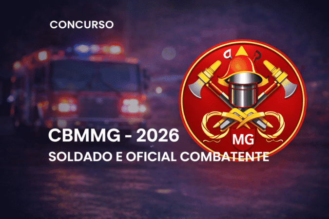 Corpo de Bombeiros Militar 2026 – MG