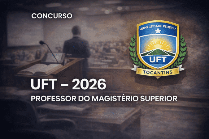 Concurso UFT 2026 — Professor do Magistério Superior
