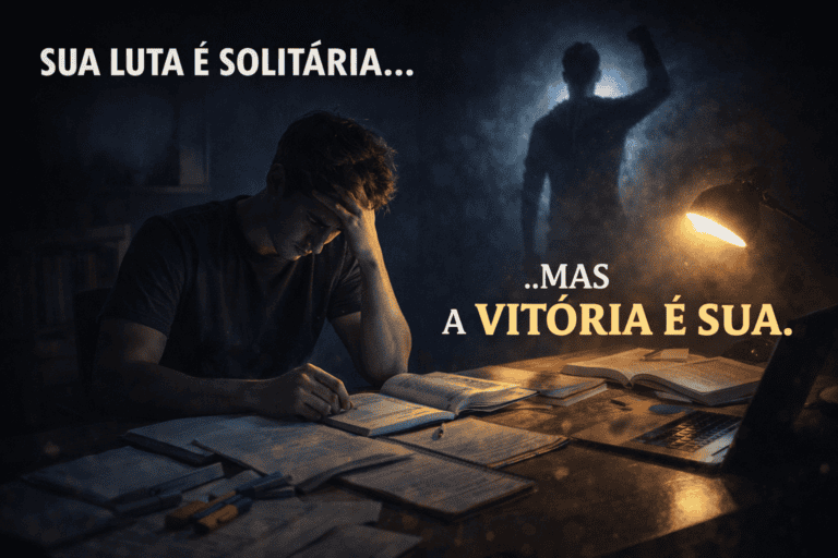 SUA VITÓRIA SÓ DEPENDE DE VOCÊ