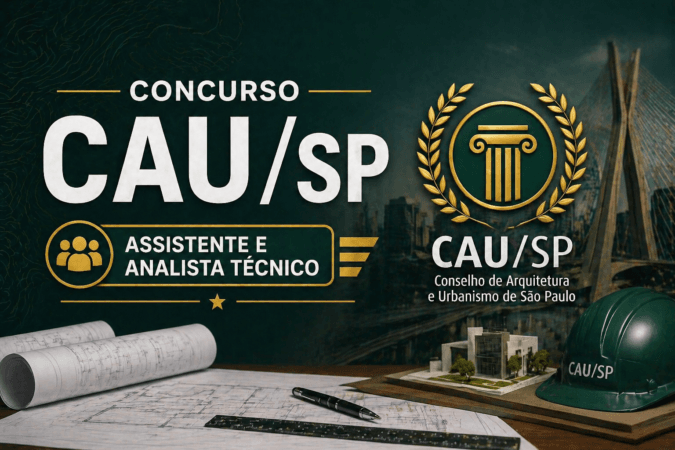Concurso CAU/SP – Assistente e Analista Técnico