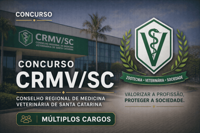 Concurso CRMV/SC – Múltiplos Cargos