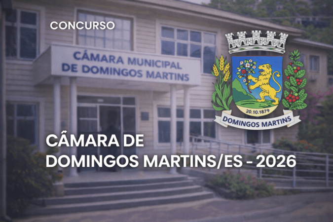 Concurso Câmara Domingos Martins ES 2026