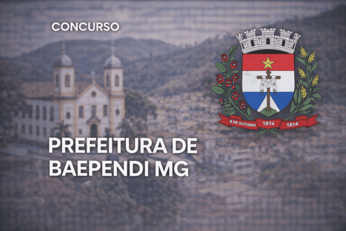 Concurso da Prefeitura de Baependi MG