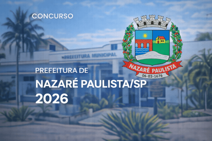 Concurso Prefeitura de Nazaré Paulista/SP