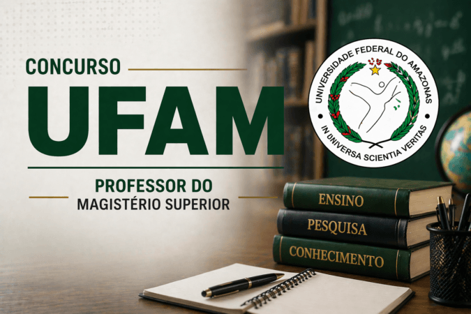 Concurso UFAM – Professor do Magistério Superior