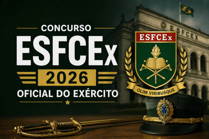 Concurso ESFCEx 2026 – Oficial do Exército