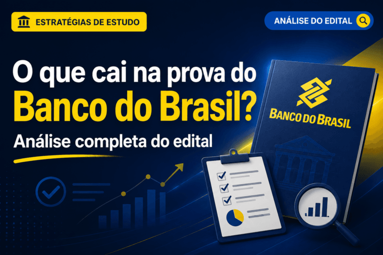 O que cai na prova do Banco do Brasil? Análise completa do edital
