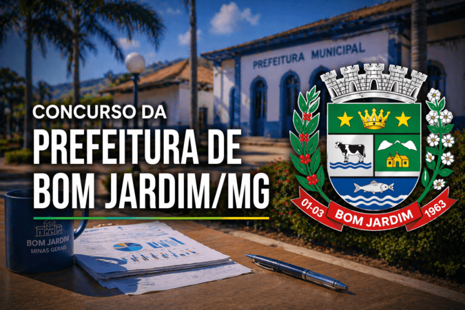 Concurso Prefeitura de Bom Jardim de Minas/MG