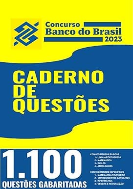 Banco do Brasil – Caderno de questões BB 2023 | Amazon