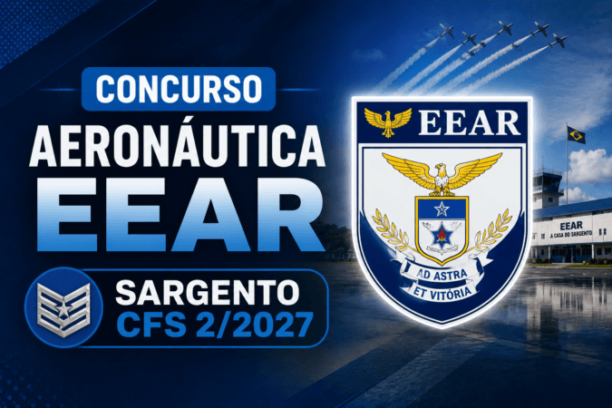 Concurso Aeronáutica EEAR – Sargento CFS 2/2027