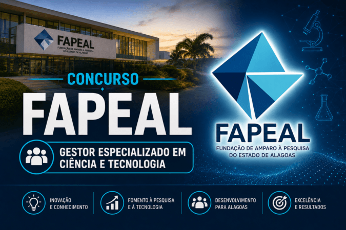 Concurso FAPEAL – Gestor Especializado em Ciência e Tecnologia