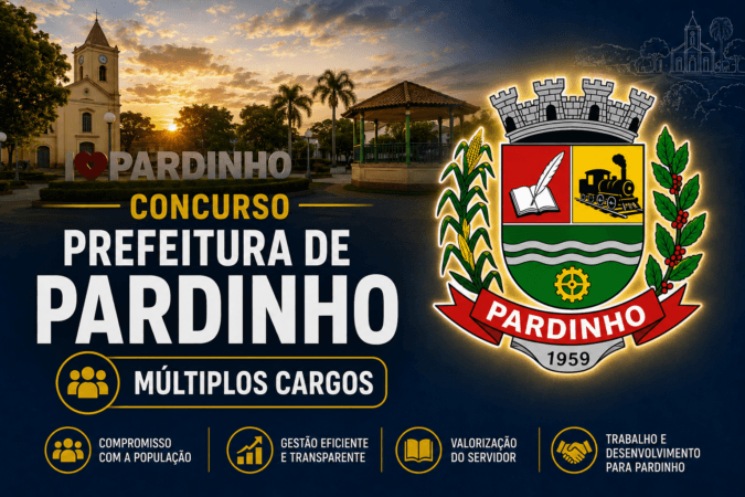Concurso Prefeitura de Pardinho/SP – Múltiplos Cargos