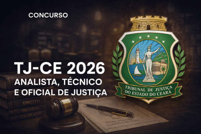 Concurso TJ-CE – Analista, Técnico e Oficial de Justiça