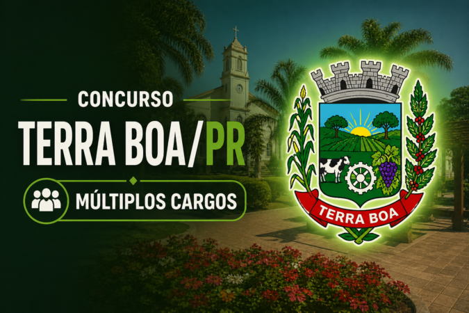 Concurso Terra Boa/PR – Múltiplos Cargos