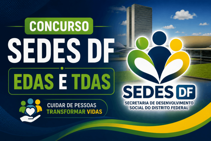 Concurso SEDES DF – EDAS e TDAS