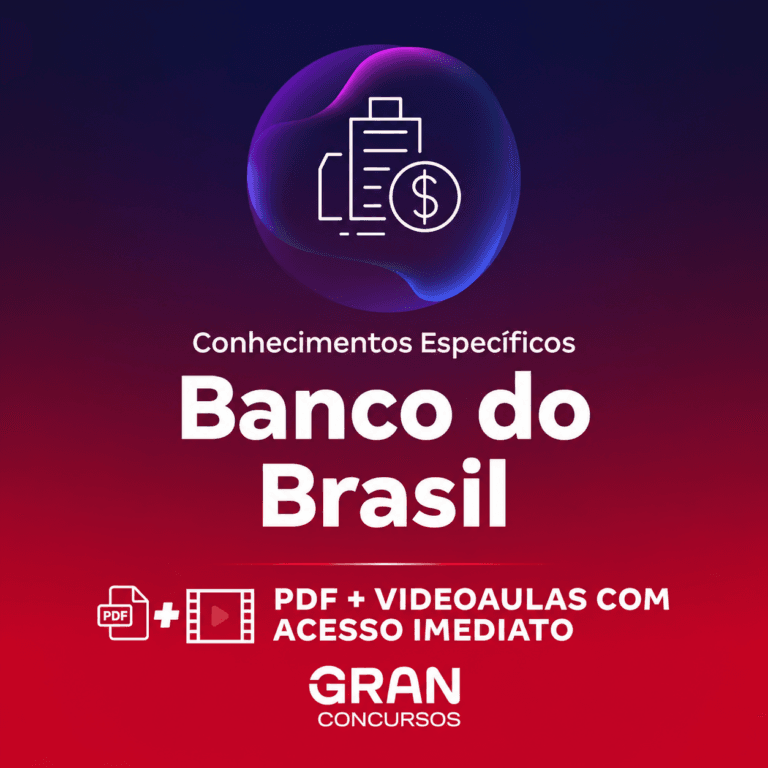 Banco do Brasil – Conhecimentos Específicos para Agente Comercial (Pré-edital) | Gran Cursos Online