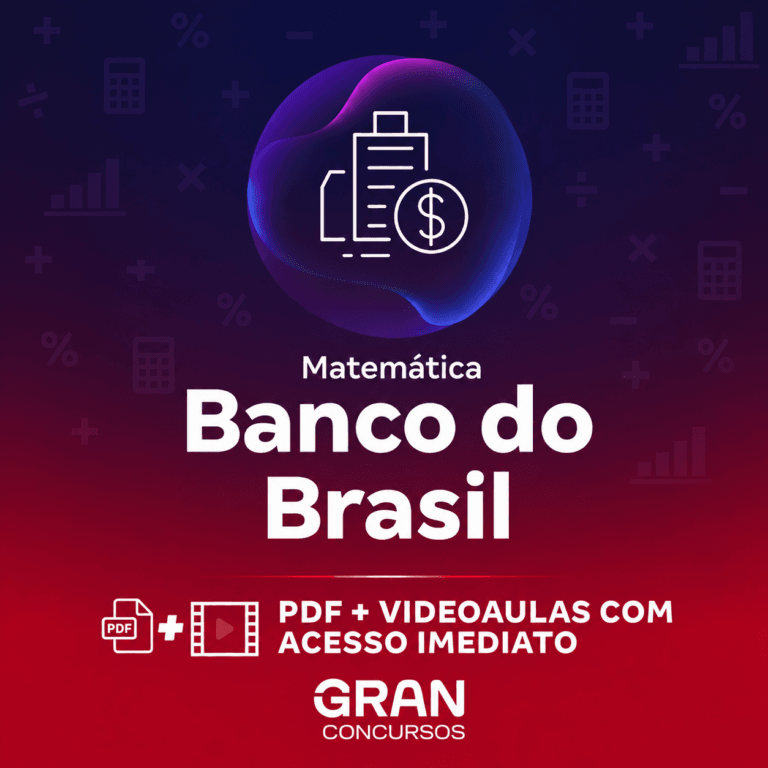 Banco do Brasil – Escriturário: Agente Comercial – Matemática | Gran Cursos Online | Professor: Josimar Padilha