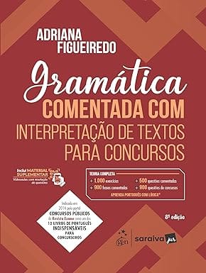 Banco do Brasil – Gramática Comentada Com Interpretação de Textos Para Concursos 8ª Edição 2025 | Amazon