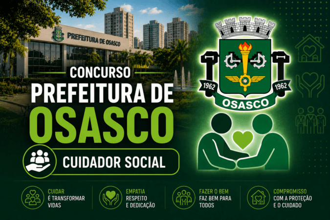 Concurso Prefeitura de Osasco – Cuidador Social
