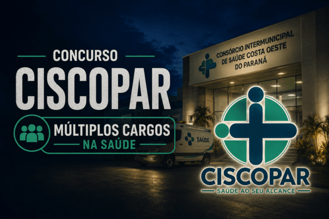 Concurso CISCOPAR – Múltiplos Cargos na Saúde