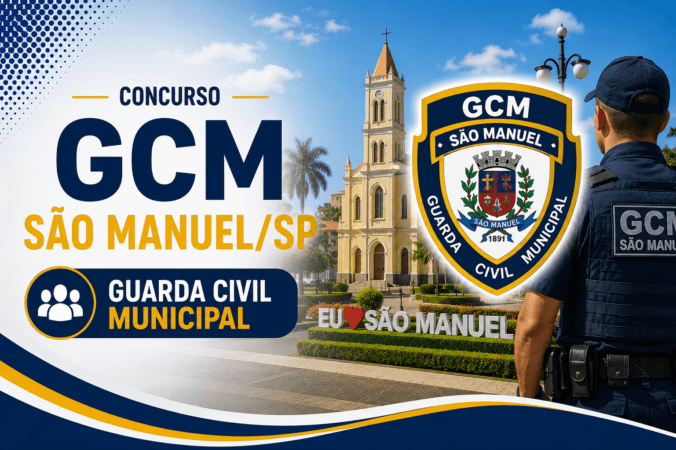 Concurso GCM São Manuel/SP – Guarda Civil Municipal