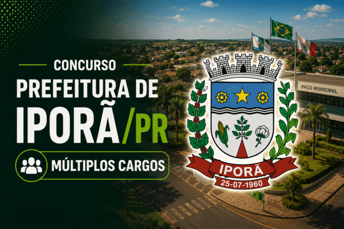 Concurso Prefeitura de Iporã/PR – Múltiplos Cargos