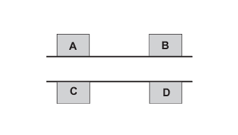 CESGRANRIO – IBGE 2009 | Geometria de Posição (Raciocínio Lógico)