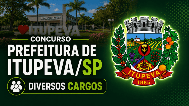 Concurso Prefeitura de Itupeva/SP – Diversos Cargos