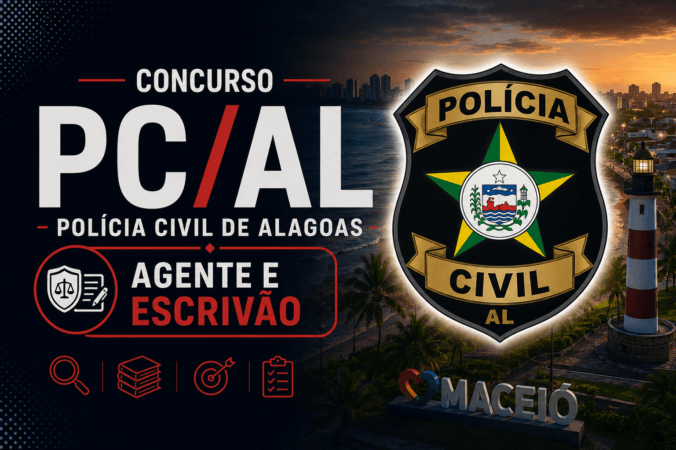 Concurso PC/AL – Agente e Escrivão