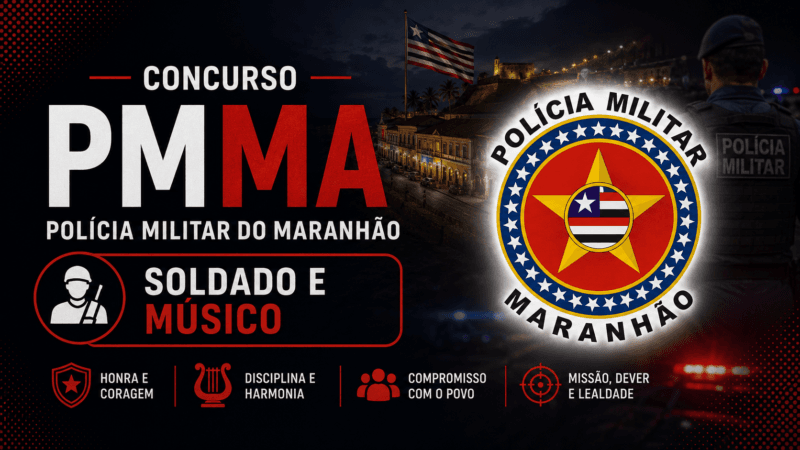 Concurso PM MA – Soldado e Músico