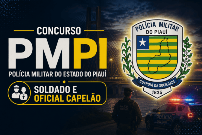 Concurso Polícia Militar do Estado do Piauí (PMPI) – Soldado e Oficial Capelão