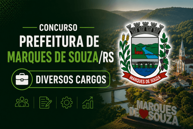 Concurso Prefeitura de Marques de Souza/RS – Diversos Cargos