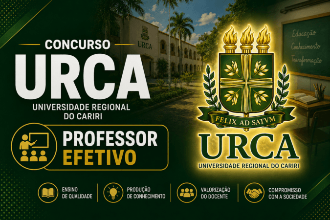 Concurso URCA – Professor Efetivo