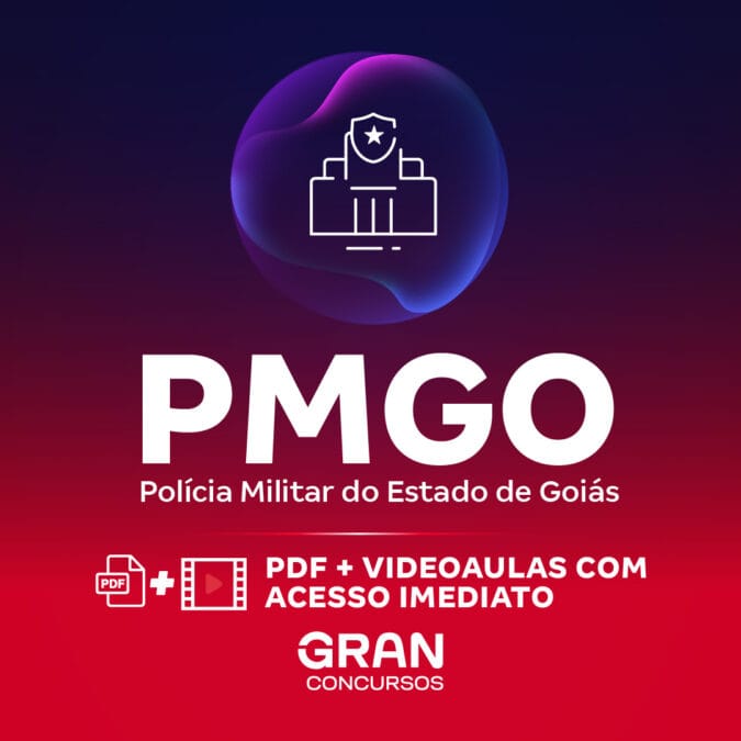 PM GO – Polícia Militar do Estado de Goiás – Conhecimentos Específicos para Oficial (Cadete)