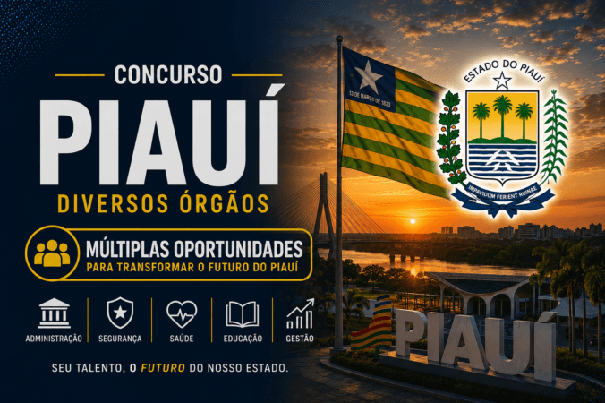 Concurso Piauí – Diversos Órgãos
