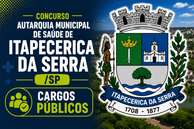 Concurso Autarquia Municipal de Saúde de Itapecerica da Serra/SP – Cargos Públicos
