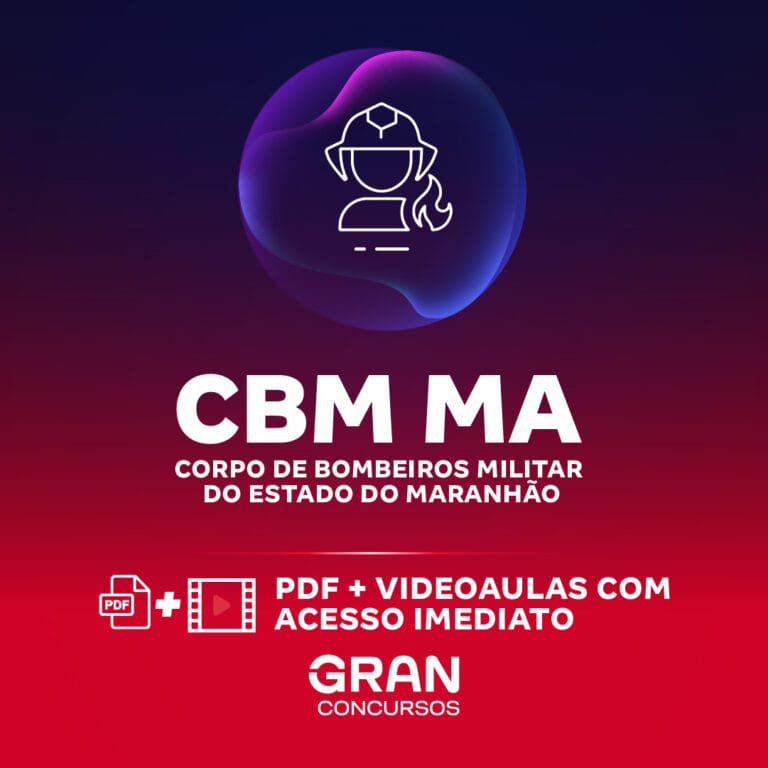 CBM MA – Corpo de Bombeiros Militar do Estado do Maranhão – Soldado Bombeiro Militar (QPBM‐0) Com Orientações para o TAF (Pós-Edital)