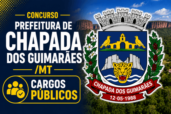Concurso Prefeitura de Chapada dos Guimarães/MT – Cargos Públicos