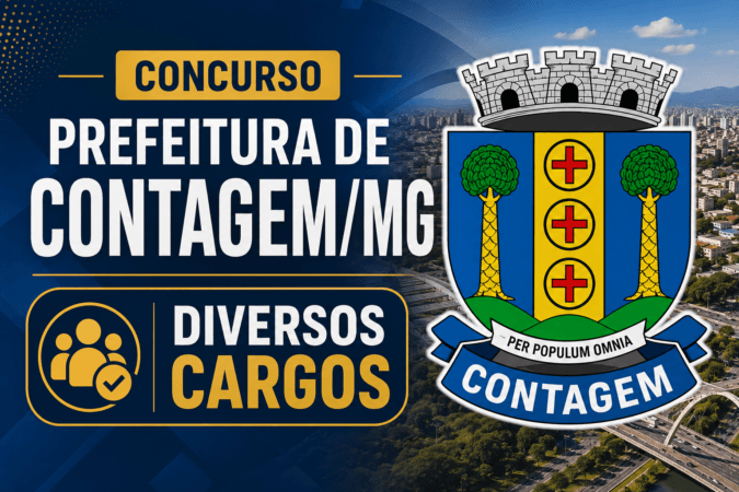 Concurso Prefeitura de Contagem/MG – Diversos Cargos