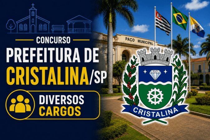 Concurso Prefeitura de Cristalina/SP – Diversos Cargos