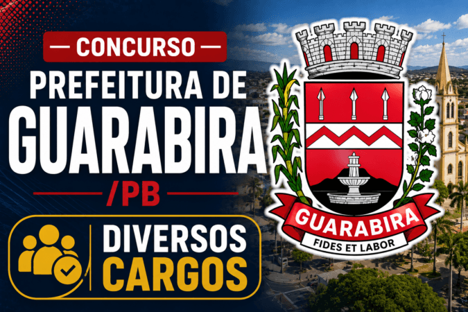 Concurso Prefeitura de Guarabira/PB – Diversos Cargos