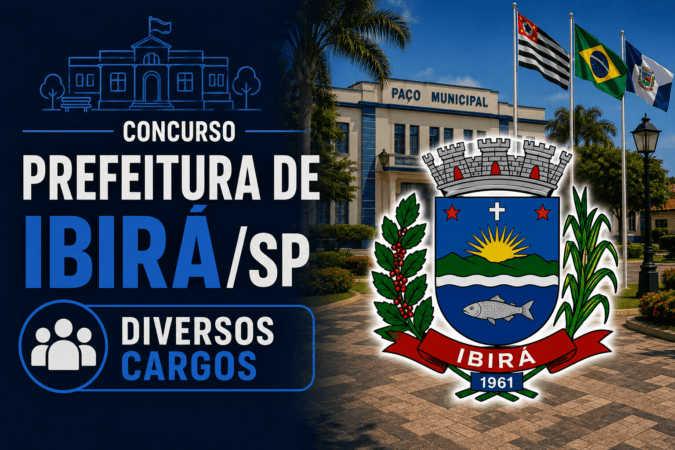 Concurso Prefeitura de Ibirá/SP – Diversos Cargos