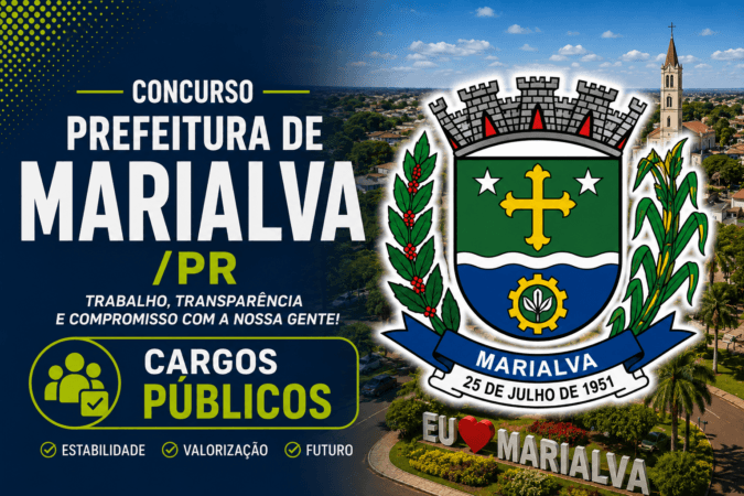 Concurso Prefeitura de Marialva/PR – Cargos Públicos