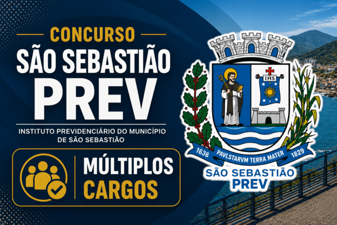 Concurso São Sebastião PREV – Múltiplos Cargos