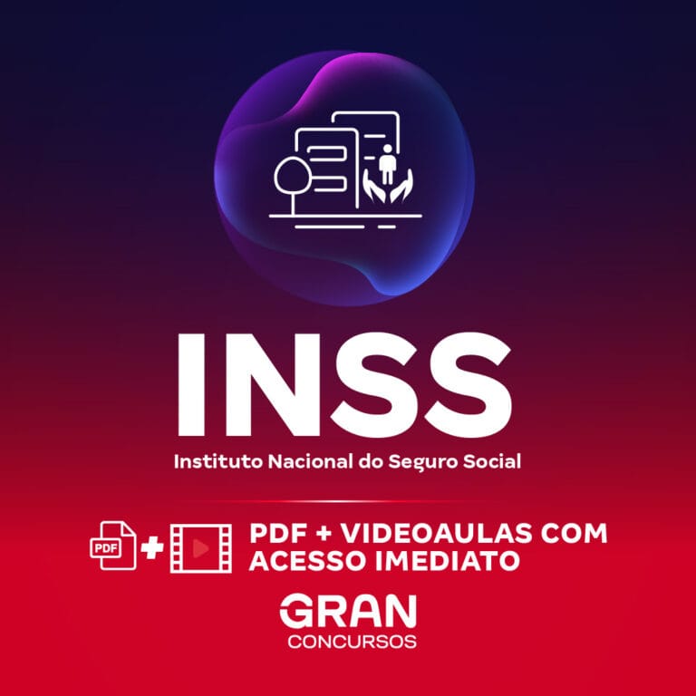 CURSO ONLINE P/ CONCURSO INSS – INSTITUTO NACIONAL DO SEGURO SOCIAL – ANALISTA DO SEGURO SOCIAL – FORMAÇÃO EM DIREITO