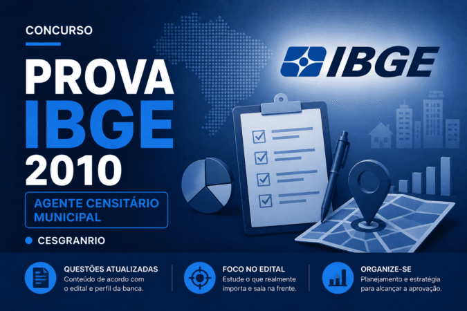 Prova IBGE 2010 CESGRANRIO – Agente Censitário Municipal
