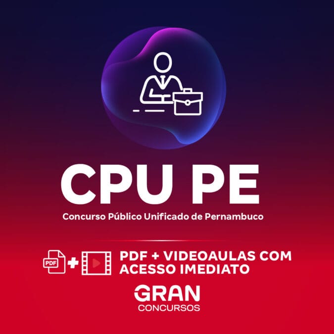 CPU PE – Concurso Público Unificado de Pernambuco – Conhecimentos Específicos para o Bloco 1 – Cargo 39A – Analista de Gestão em Metrologia e Qualidade Industrial – Especialidade: Analista Jurídico