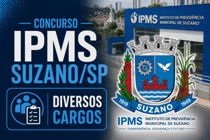 Concurso IPMS Suzano/SP – Diversos Cargos