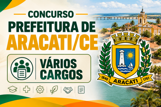 Concurso Prefeitura de Aracati/CE — Vários Cargos