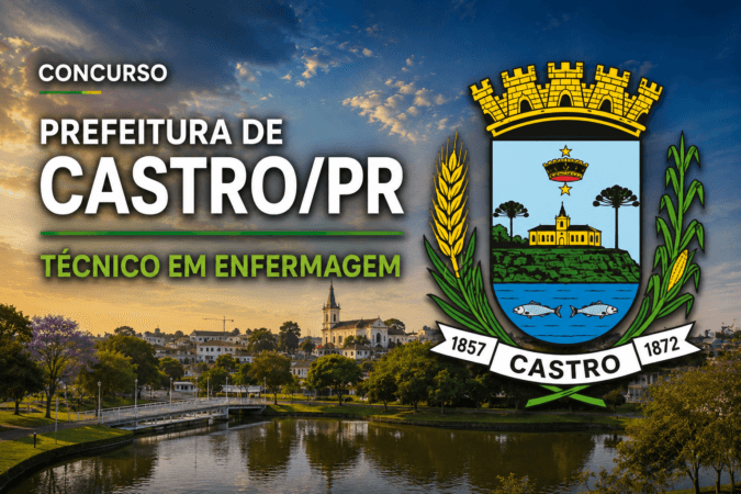 Concurso Prefeitura de Castro/PR – Técnico em Enfermagem
